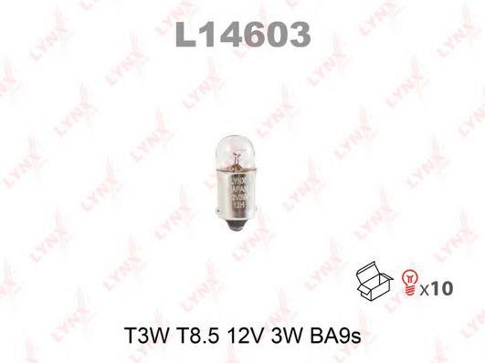 LYNXauto L14603 Лампа накаливания T3W 12V 3W L14603: Отличная цена - Купить в Польше на 2407.PL!