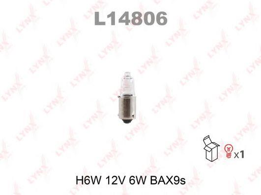 LYNXauto L14806 Лампа накаливания H6W 12V 6W L14806: Отличная цена - Купить в Польше на 2407.PL!