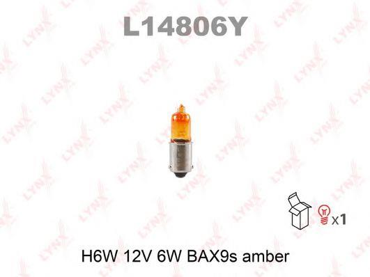 LYNXauto L14806Y Лампа розжарювання жовта H6W 12V 6W L14806Y: Купити у Польщі - Добра ціна на 2407.PL!
