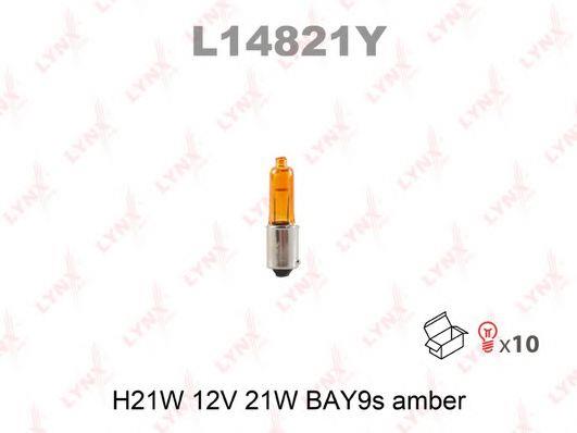 LYNXauto L14821Y Лампа накаливания желтая H21W 12V 21W L14821Y: Отличная цена - Купить в Польше на 2407.PL!