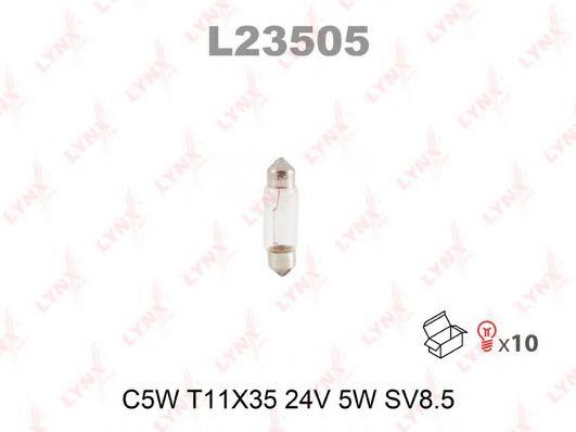 LYNXauto L23505 Лампа розжарювання C5W 24V 5W L23505: Приваблива ціна - Купити у Польщі на 2407.PL!