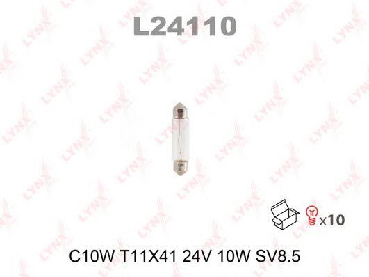 LYNXauto L24110 Лампа накаливания C10W 24V 10W L24110: Отличная цена - Купить в Польше на 2407.PL!
