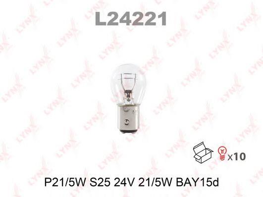 LYNXauto L24221 Лампа накаливания P21/5W 24V 21/5W L24221: Отличная цена - Купить в Польше на 2407.PL!