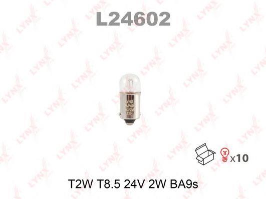 LYNXauto L24602 Лампа накаливания T2W 24V 2W L24602: Отличная цена - Купить в Польше на 2407.PL!