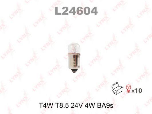 LYNXauto L24604 Лампа накаливания T4W 24V 4W L24604: Отличная цена - Купить в Польше на 2407.PL!