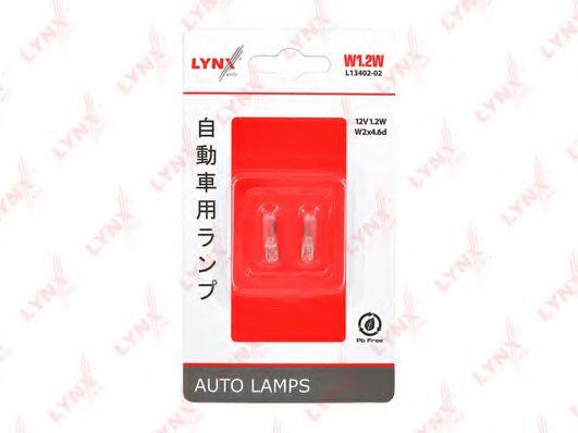 LYNXauto L13402-02 Glow bulb W1,2W 12V 1,2W L1340202: Buy near me at 2407.PL in Poland at an Affordable price!