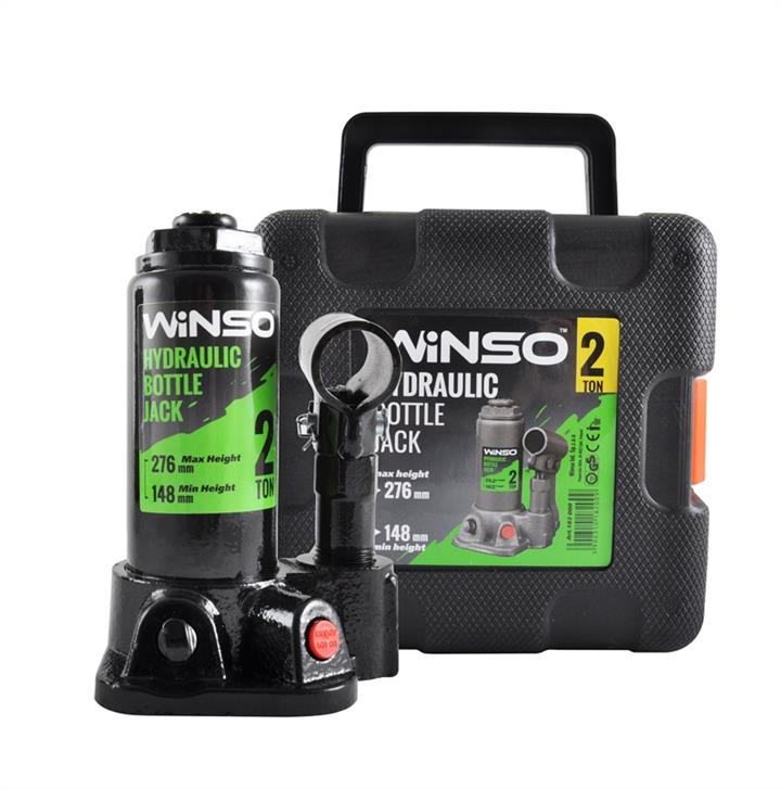 Winso 182000 Telescopic hydraulic jack WINSO 2t, height 148-276mm, plastic package 182000: Buy near me in Poland at 2407.PL - Good price!