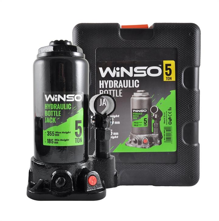 Winso 185000 Telescopic hydraulic jack WINSO 5t, height 185-355mm, plastic package 185000: Buy near me in Poland at 2407.PL - Good price!