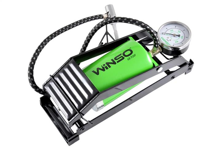 Winso 120220 Foot pump with pressure gauge WINSO, cylinder 80x130mm 120220: Buy near me in Poland at 2407.PL - Good price!