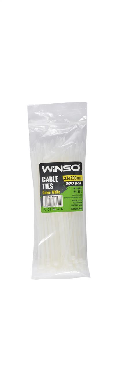 Winso 136200 Kunststoffklemme WINSO 3,6x200mm, weiß (100Stk/Pack) 136200: Kaufen Sie zu einem guten Preis in Polen bei 2407.PL!