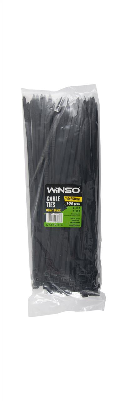 Winso 276350 Zacisk plastikowy WINSO 7,6x350mm, czarny (100szt/op) 276350: Atrakcyjna cena w Polsce na 2407.PL - Zamów teraz!