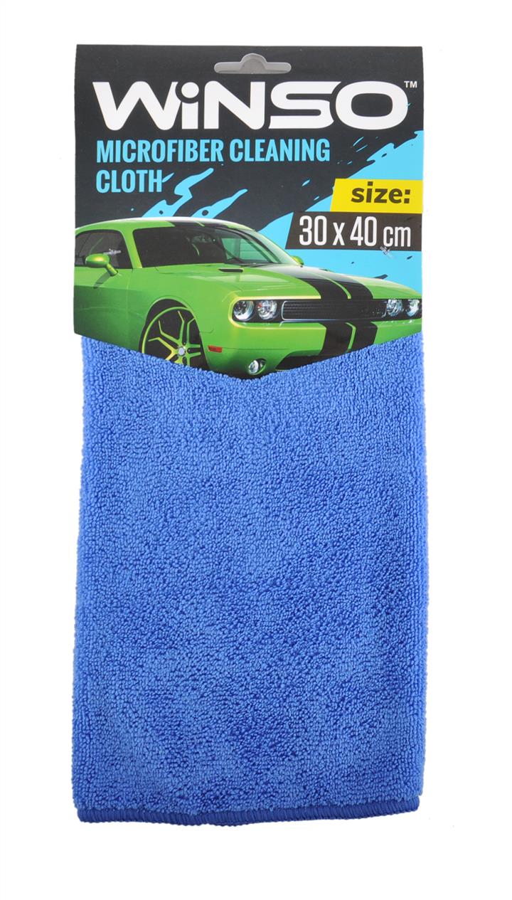 Winso 150200 Microfiber cloth 30x40 cm, blue 150200: Buy near me in Poland at 2407.PL - Good price!