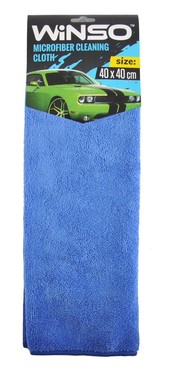 Winso 150300 Microfiber cloth 40x40 cm, blue 150300: Buy near me in Poland at 2407.PL - Good price!