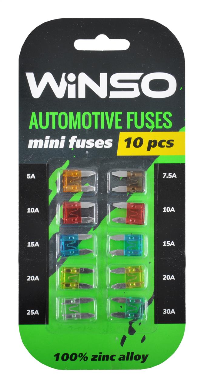 Winso 155100 Fuse set WINSO FN MINI, 10pcs 155100: Buy near me in Poland at 2407.PL - Good price!