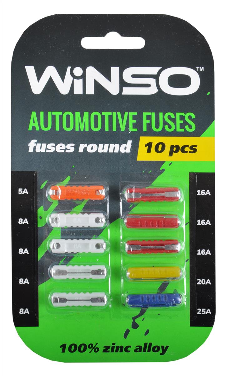 Winso 155300 Fuse set WINSO FC, 10pcs 155300: Buy near me in Poland at 2407.PL - Good price!