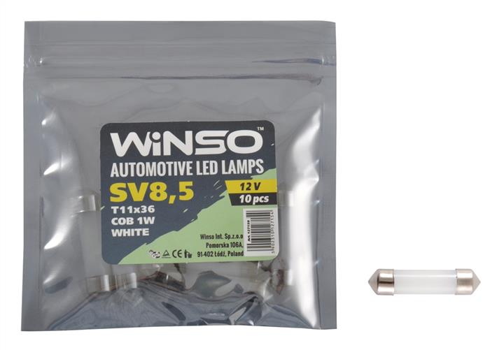 Winso 127150 LED lamp Festoon 36 12V SV8,5 (10 pcs.) 127150: Buy near me in Poland at 2407.PL - Good price!