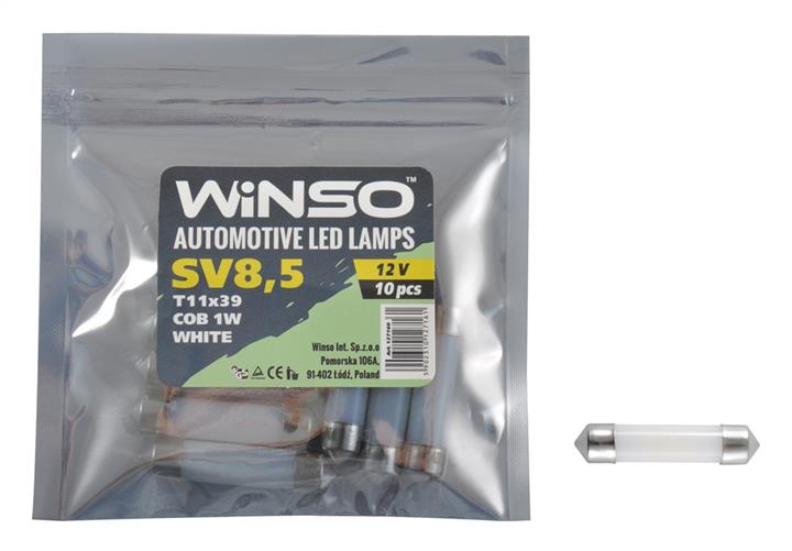 Winso 127160 LED lamp Festoon 39 12V SV8,5 (10 pcs.) 127160: Buy near me in Poland at 2407.PL - Good price!