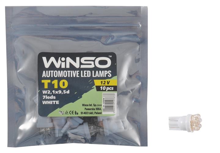 Winso 127670 LED lamp T10 12V W2,1x9,5d (10 pcs.) 127670: Buy near me in Poland at 2407.PL - Good price!