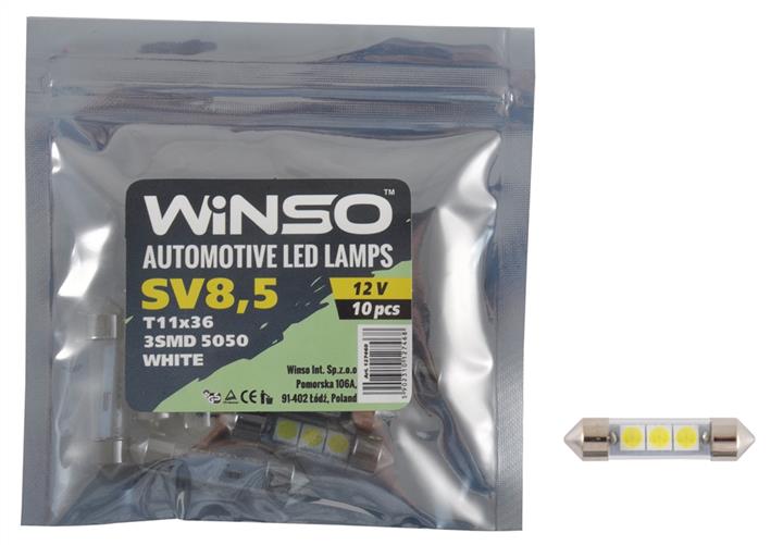 Winso 127460 LED lamp Festoon 36 12V SV8,5 (10 pcs.) 127460: Buy near me in Poland at 2407.PL - Good price!