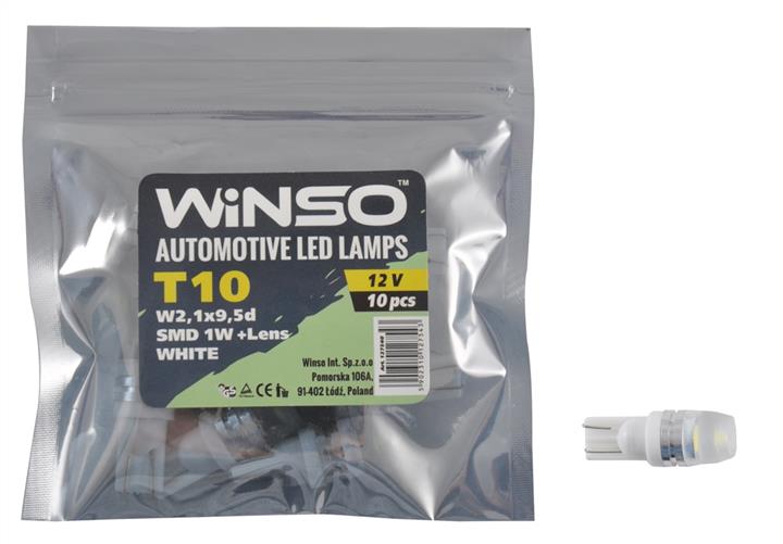 Winso 127540 LED lamp T10 12V W2,1x9,5d (10 pcs.) 127540: Buy near me in Poland at 2407.PL - Good price!