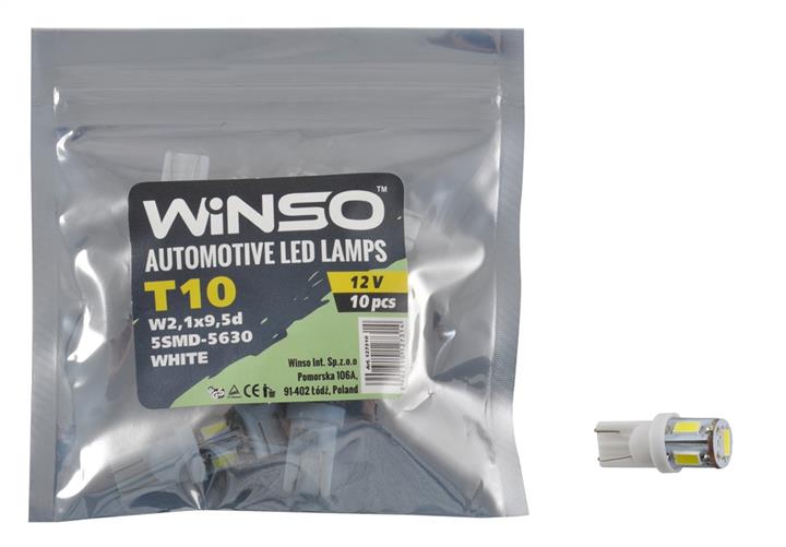 Winso 127310 Лампа светодиодная T10 12V W2,1x9,5d (10 шт.) 127310: Отличная цена - Купить в Польше на 2407.PL!