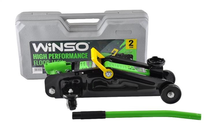 Winso 194200 Rolling hydraulic jack WINSO 2t, 6.8kg, height 128-300mm, plastic package 194200: Buy near me in Poland at 2407.PL - Good price!