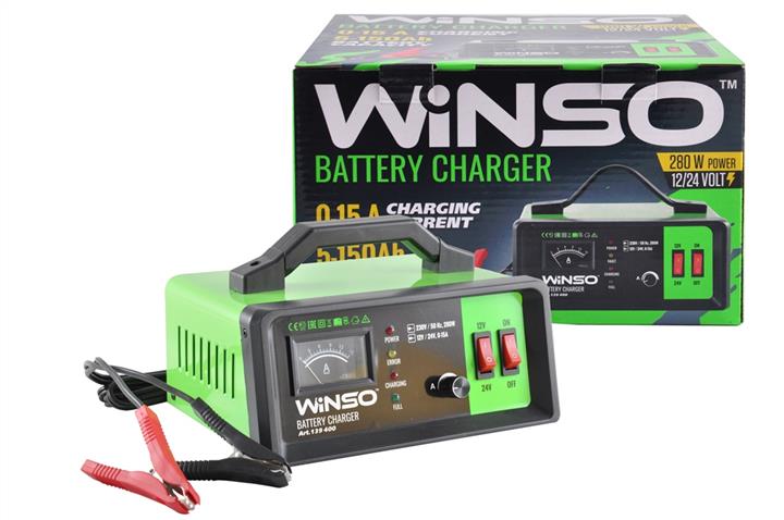 Winso 139400 Battery charger WINSO 12/24V 15A, capacity 150A/h 139400: Buy near me in Poland at 2407.PL - Good price!