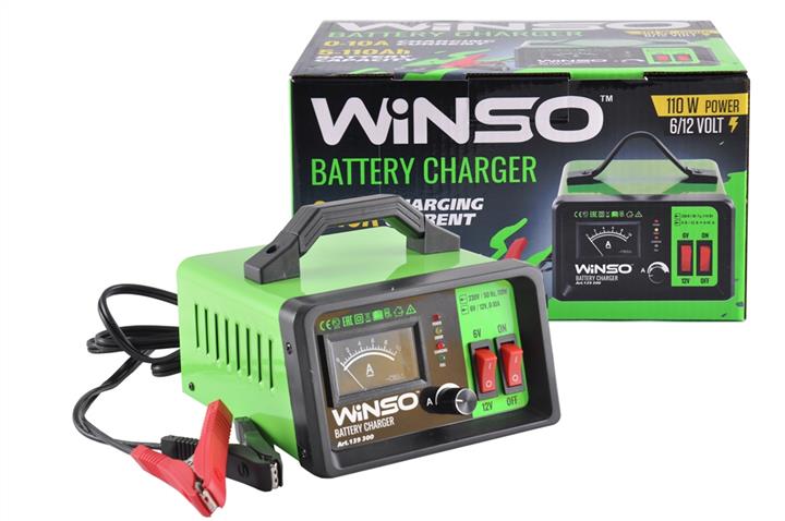 Winso 139300 Battery charger WINSO 6/12V 10A, capacity 100A/h 139300: Buy near me in Poland at 2407.PL - Good price!