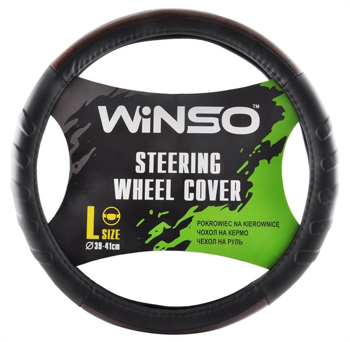 Winso 140930 Steering wheel cover L 39-41 Ø, based on white rubber 140930: Buy near me in Poland at 2407.PL - Good price!