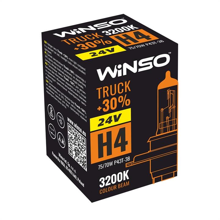 Winso 724400 Halogen lamp Winso Truck +30% 24V H4 75/70W +30% 724400: Buy near me in Poland at 2407.PL - Good price!