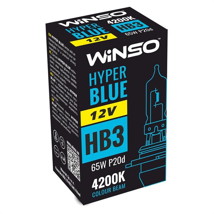 Winso 712510 Halogen lamp Winso Hyper Blue 12V HB3 65W 712510: Buy near me in Poland at 2407.PL - Good price!