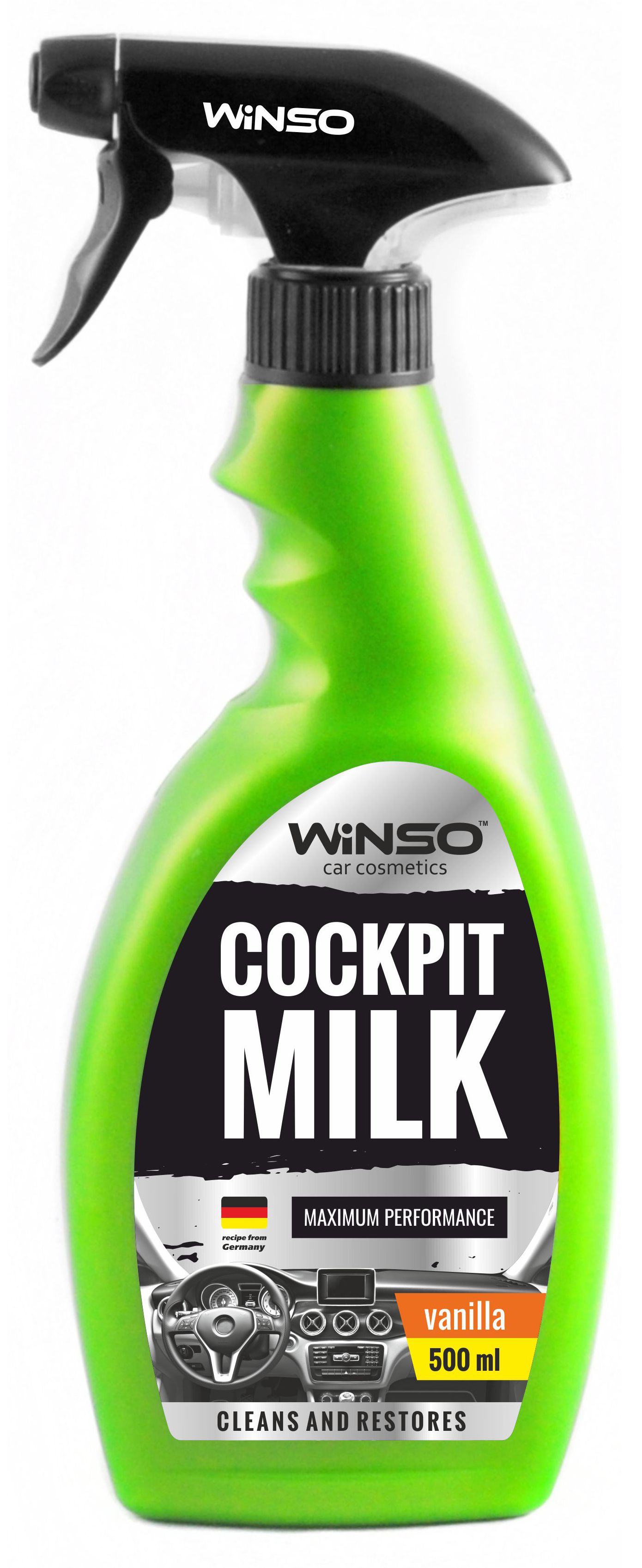 Winso 810600 Polski - mleko dashboard cockpit milk wanilia 500 ml 810600: Dobra cena w Polsce na 2407.PL - Kup Teraz!