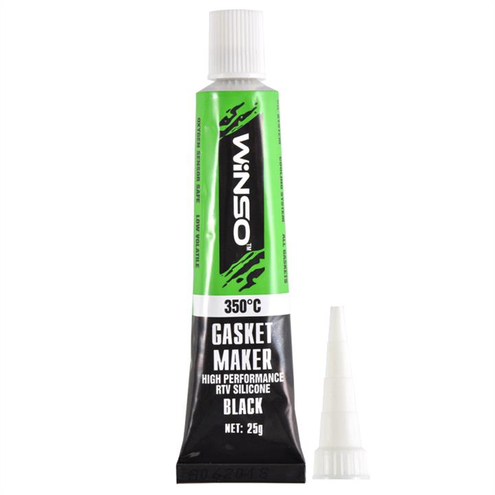 Winso 310310 High-temperature silicone sealant WINSO +350C, black, 25g 310310: Buy near me in Poland at 2407.PL - Good price!