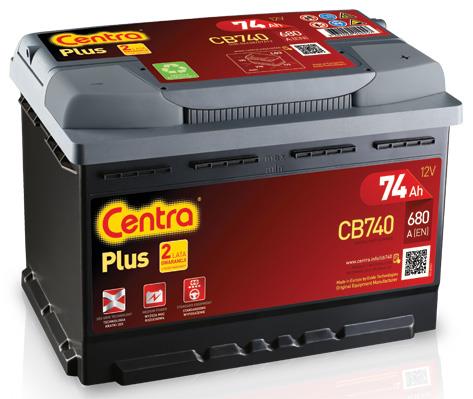 Centra CB740 Akumulator Centra Plus 12V 74AH 680A(EN) R+ CB740: Dobra cena w Polsce na 2407.PL - Kup Teraz!