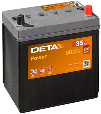 Deta DB356 Аккумулятор Deta Power 12В 35Ач 240А(EN) R+ DB356: Купить в Польше - Отличная цена на 2407.PL!