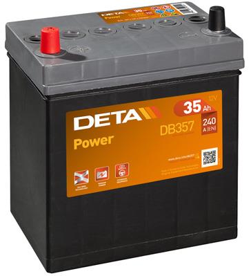 Deta DB357 Starterbatterie Deta Power 12V 35Ah 240A(EN) L+ DB357: Bestellen Sie in Polen zu einem guten Preis bei 2407.PL!