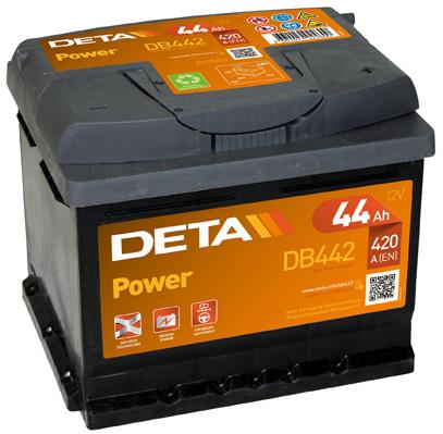 Deta DB442 Акумулятор Deta Power 12В 44Ач 420А(EN) L+ DB442: Купити у Польщі - Добра ціна на 2407.PL!