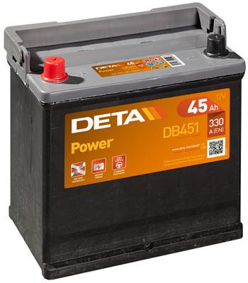 Deta DB451 Akumulator Deta Power 12V 45AH 330A(EN) L+ DB451: Atrakcyjna cena w Polsce na 2407.PL - Zamów teraz!