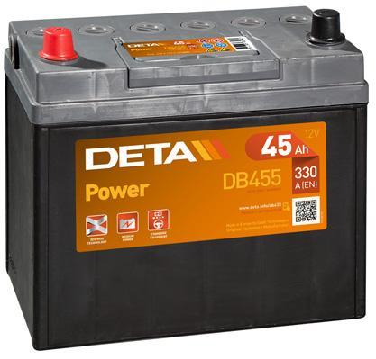 Deta DB455 Akumulator Deta Power 12V 45AH 330A(EN) L+ DB455: Atrakcyjna cena w Polsce na 2407.PL - Zamów teraz!