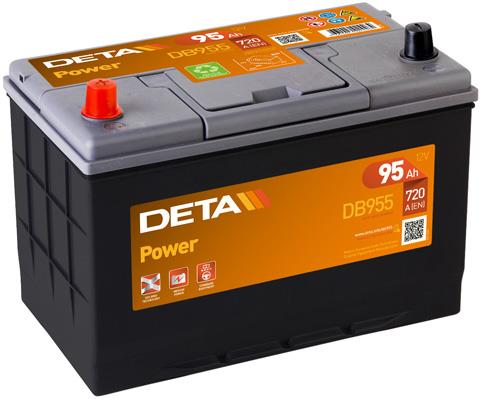 Deta DB955 Akumulator Deta Power 12V 95AH 720A(EN) L+ DB955: Atrakcyjna cena w Polsce na 2407.PL - Zamów teraz!