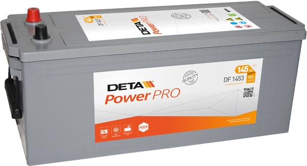 Deta DF1453 Starterbatterie Deta Heavy Professional Power 12V 145Ah 900A(EN) L+ DF1453: Bestellen Sie in Polen zu einem guten Preis bei 2407.PL!