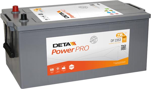 Deta DF2353 Starterbatterie Deta Heavy Professional Power 12V 235Ah 1300A(EN) L+ DF2353: Bestellen Sie in Polen zu einem guten Preis bei 2407.PL!