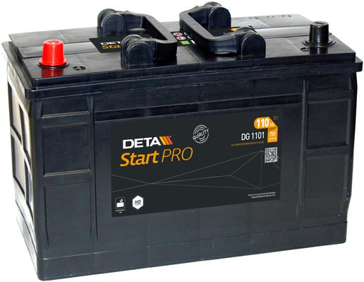 Deta DG1101 Аккумулятор Deta Heavy Professional 12В 110Ач 750А(EN) L+ DG1101: Купить в Польше - Отличная цена на 2407.PL!