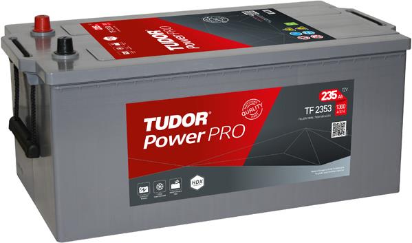 Tudor TF2353 Battery Tudor 12V 235AH 1300A(EN) L+ TF2353: Buy near me in Poland at 2407.PL - Good price!