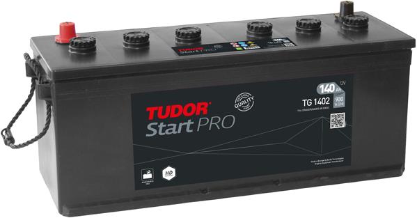 Tudor TG1402 Battery Tudor 12V 140AH 900A(EN) R+ TG1402: Buy near me in Poland at 2407.PL - Good price!