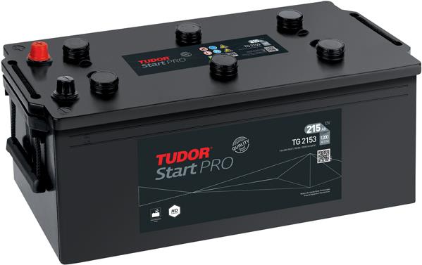 Tudor TG2153 Battery Tudor 12V 215AH 1200A(EN) L+ TG2153: Buy near me in Poland at 2407.PL - Good price!