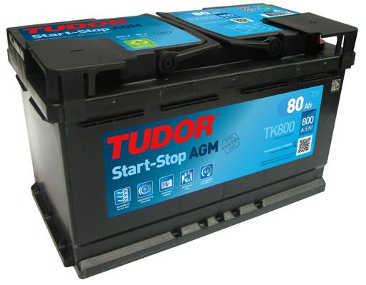 Tudor TK800 Akumulator Tudor 12V 80AH 800A(EN) R+ TK800: Dobra cena w Polsce na 2407.PL - Kup Teraz!