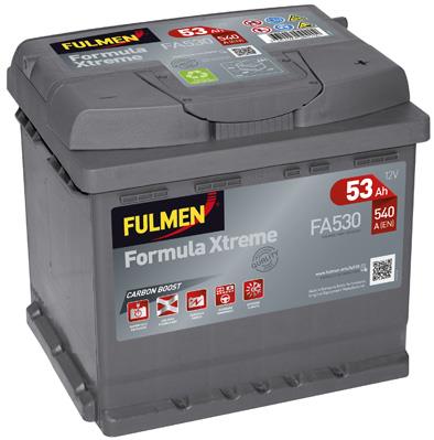 Fulmen FA530 Battery Fulmen Formula Xtreme 12V 53Ah 540A(EN) R+ FA530: Buy near me in Poland at 2407.PL - Good price!