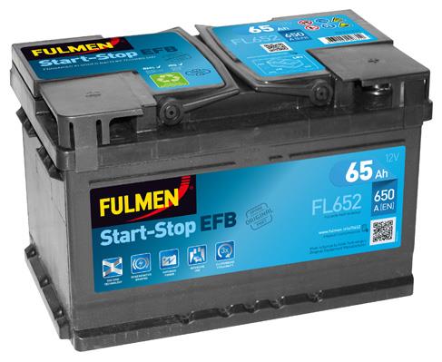 Fulmen FL652 Аккумулятор Fulmen EFB Start-Stop 12В 65Ач 650А(EN) R+ FL652: Купить в Польше - Отличная цена на 2407.PL!