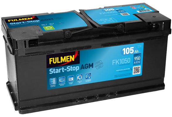 Fulmen FK1050 Starterbatterie Fulmen AGM Start-Stop 12V 105Ah 950A(EN) R+ FK1050: Kaufen Sie zu einem guten Preis in Polen bei 2407.PL!